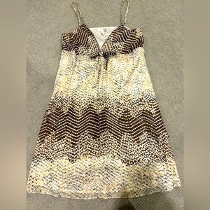 Joie Cotton, lined, above knee, babydoll dress